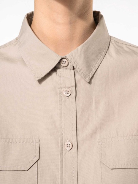 Chemises à personnaliser KARIBAN Chemise safari manches longues femme 