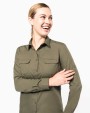 Chemises personnalisable KARIBAN Chemise safari manches longues femme