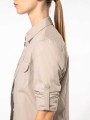 Chemises à personnaliser KARIBAN Chemise safari manches longues femme 