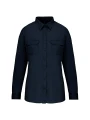 KARIBAN Chemise safari manches longues femme /api/colors/b68891a9-1d28-4f7a-8deb-775c45027afd personnalisable