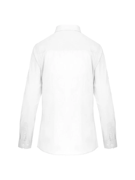 KARIBAN Chemise safari manches longues femme /api/colors/7a92cd2d-10d2-40b4-928b-296bb7487506 personnalisable