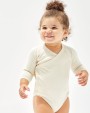 BABYBUGZ BABY LONG SLEEVE KIMONO BODYSUIT T-Shirts personalisierbar