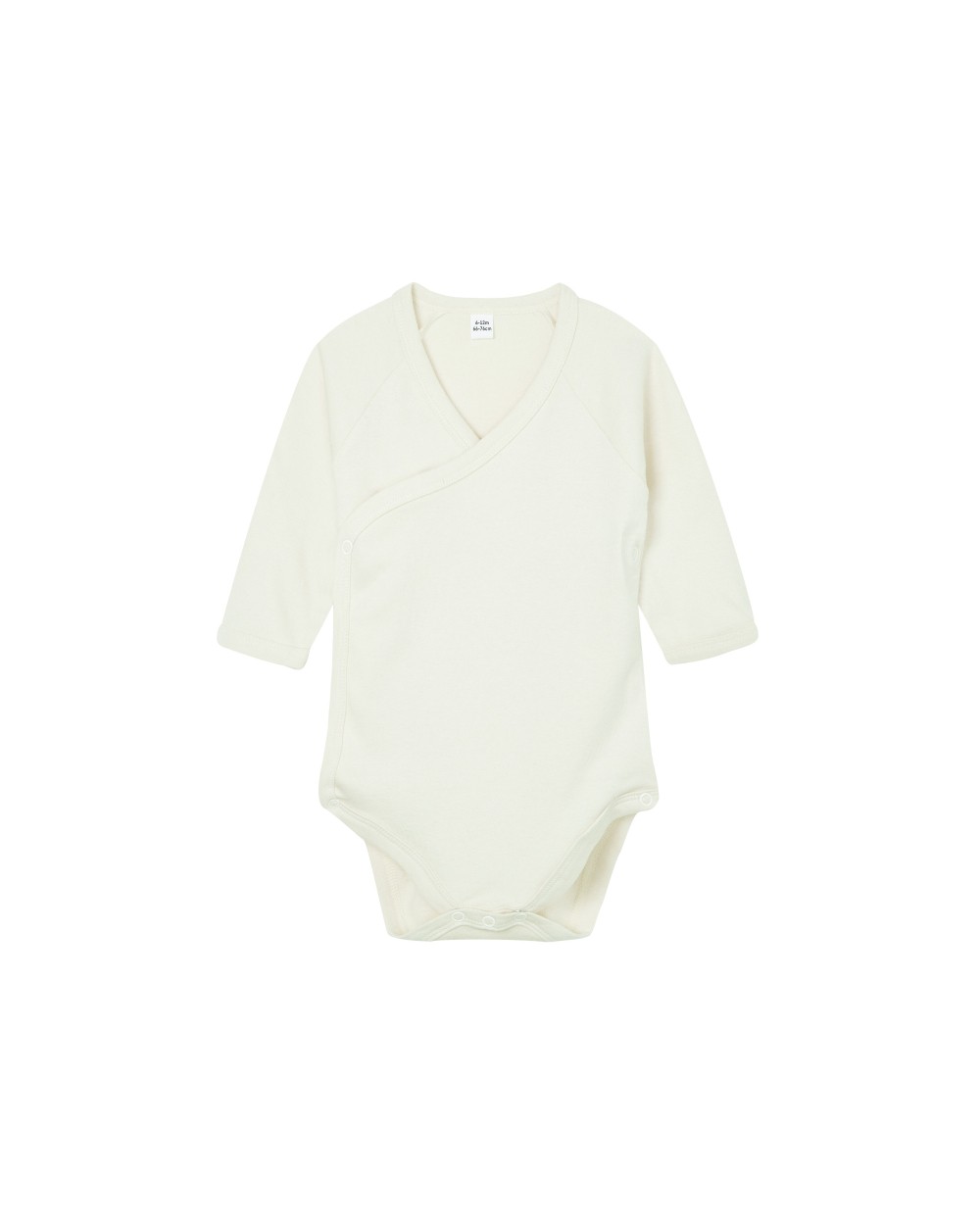 T-shirts BABYBUGZ BABY LONG SLEEVE KIMONO BODYSUIT voor bedrukking &amp; borduring