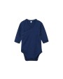 T-shirts BABYBUGZ BABY LONG SLEEVE KIMONO BODYSUIT voor bedrukking &amp; borduring