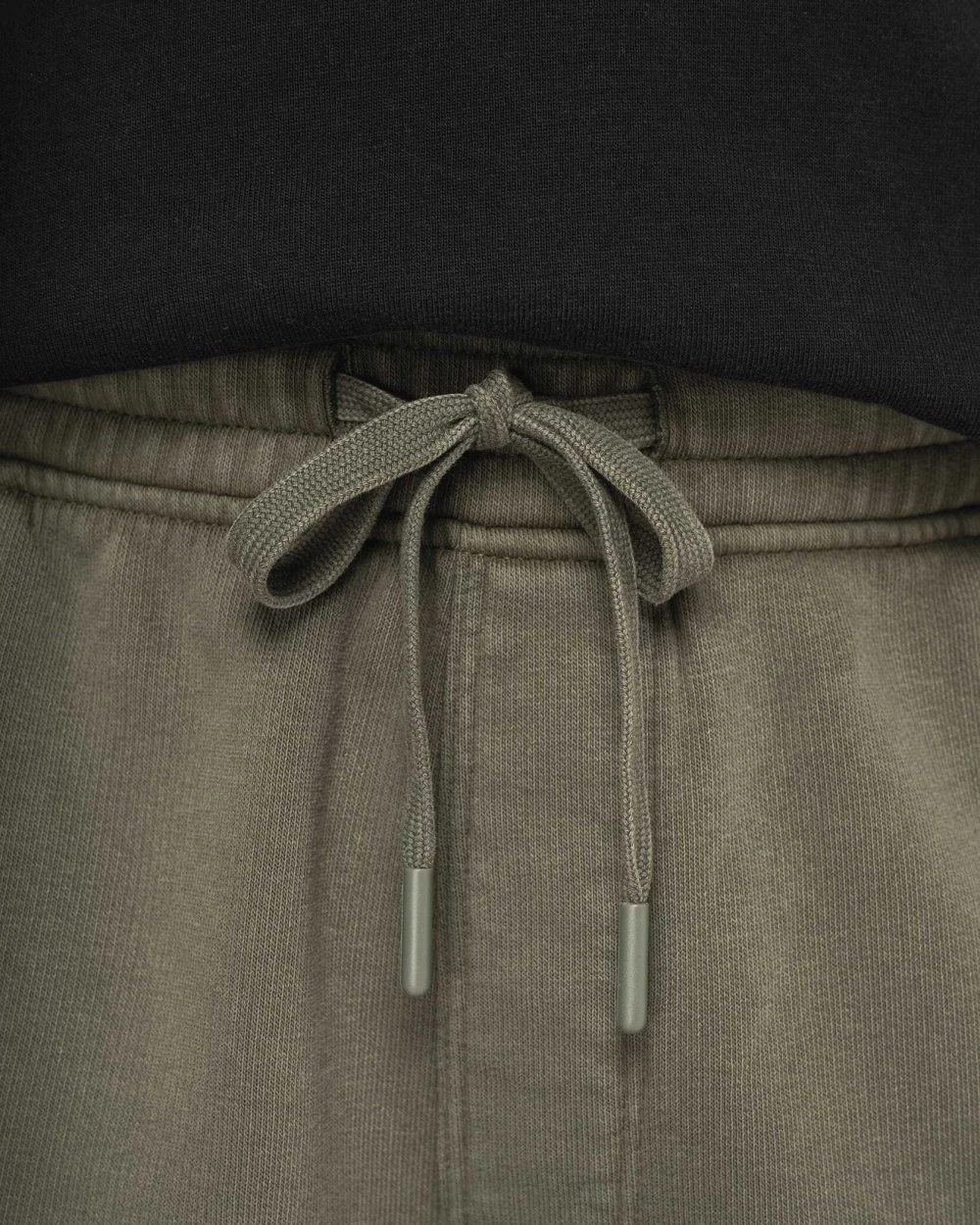 NATIVE SPIRIT Umweltfreundliche ausgewaschene French Terry Cargo-Shorts für Herren Bermudas & Shorts personalisierbar