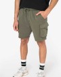 NATIVE SPIRIT Umweltfreundliche ausgewaschene French Terry Cargo-Shorts für Herren Bermudas & Shorts personalisierbar