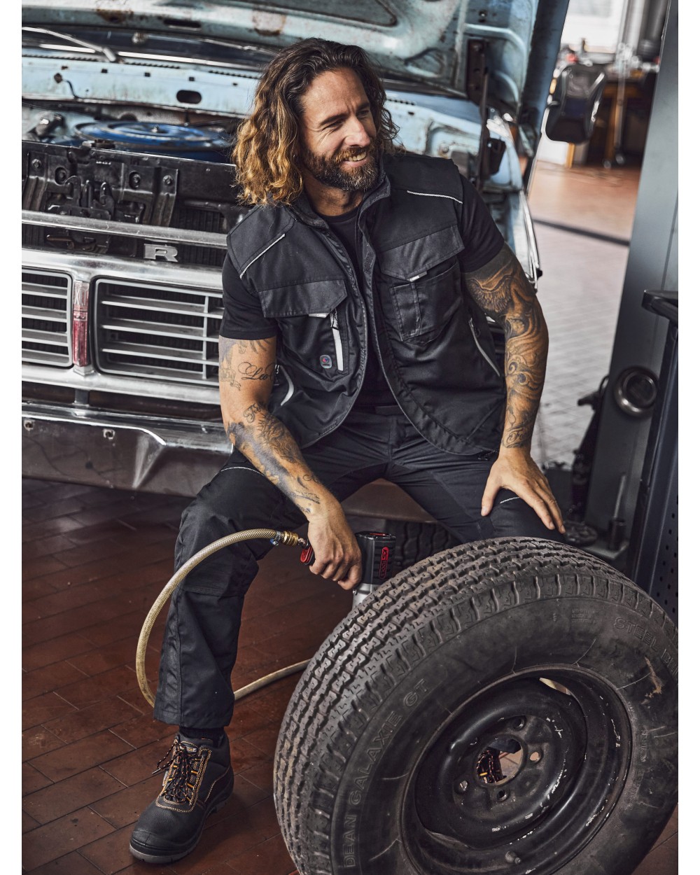 Jassen TERRAX WORKWEAR Men´s Work Vest voor bedrukking &amp; borduring