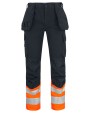 Pantalons personnalisable PROJOB 6534 PANTALON POLYCOTON PRIO - EN ISO 20471 CLASSE 1