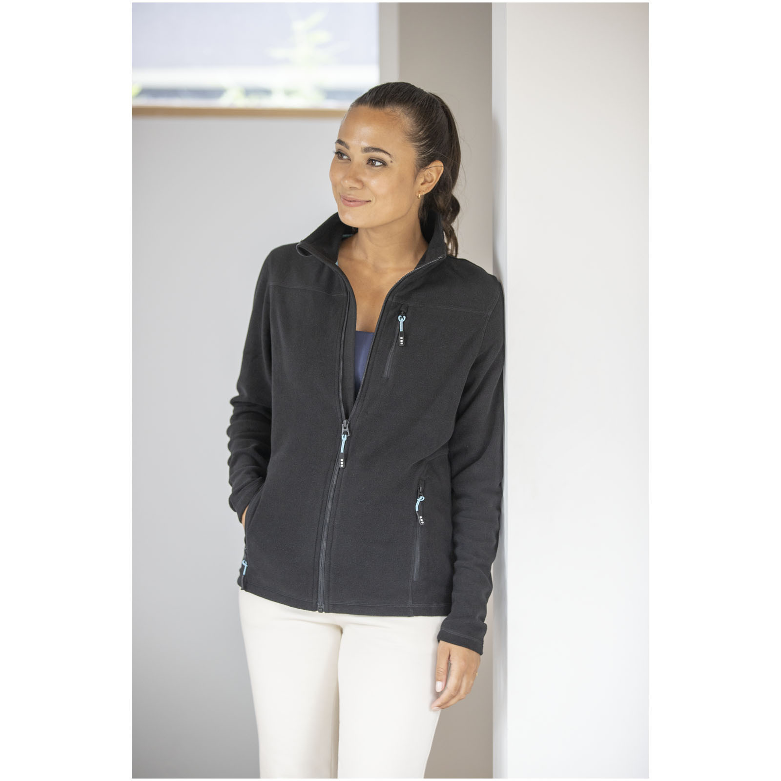 Vestes personnalisable ELEVATE Veste Amber pour femme en polaire entièrement zippée recyclée GRS