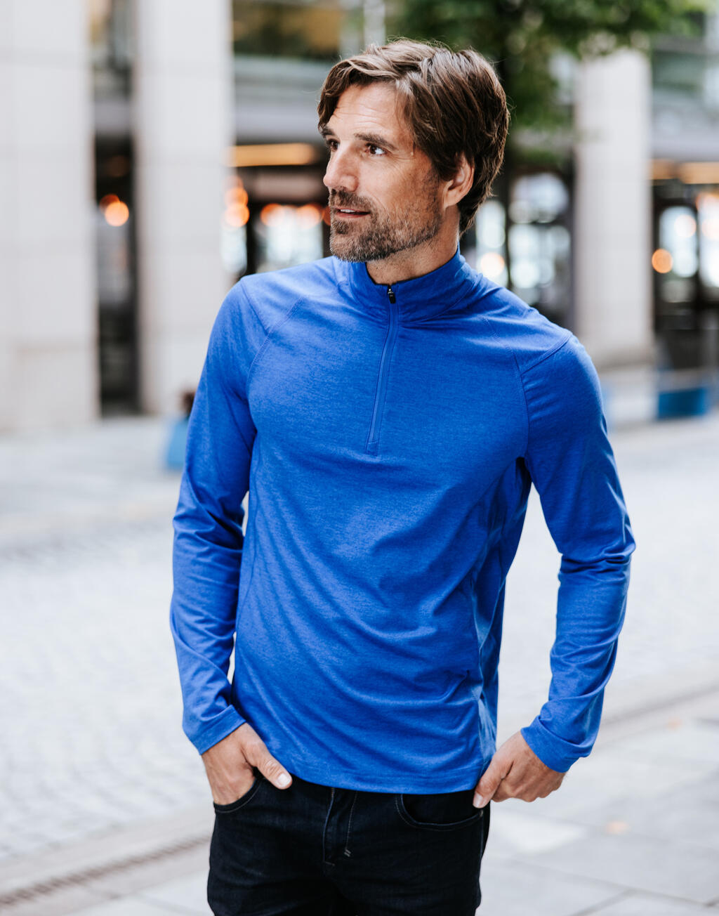 STORMTECH Milano 1/4 Zip Pullover Sweatshirts personalisierbar