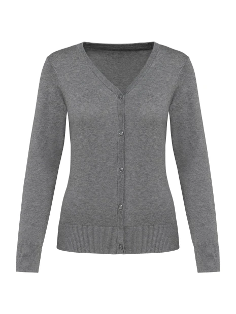 KARIBAN Cardigan Supima® femme /api/colors/5fcefcdd-901a-471b-86f6-fd6b6c59cd10 personnalisable