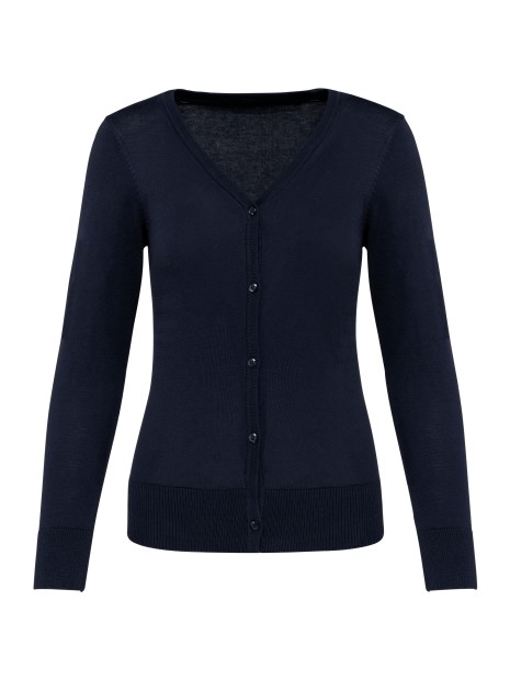KARIBAN Cardigan Supima® femme /api/colors/058f028c-f565-4146-9cba-11f5b0ade7a7 personnalisable