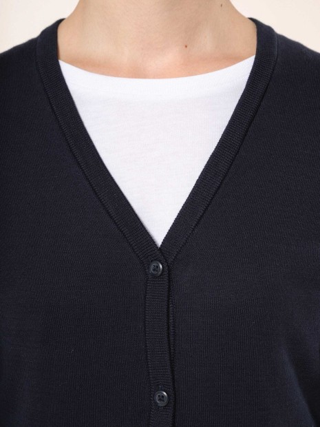 Pulls à personnaliser KARIBAN Cardigan Supima® femme 