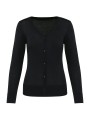 KARIBAN Cardigan Supima® femme /api/colors/b9fdad4a-5e94-45cb-8c03-c08b349b28c3 personnalisable