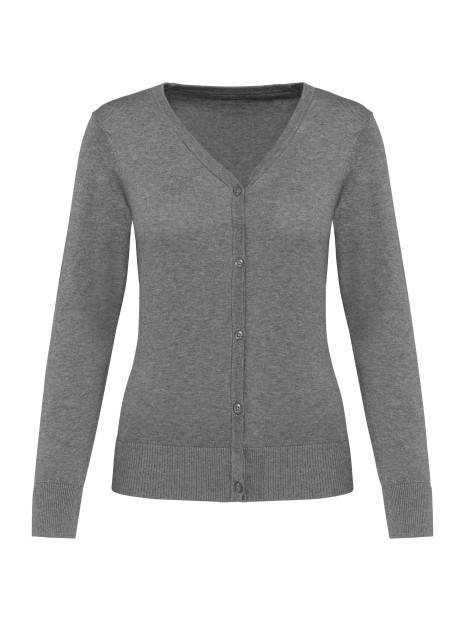 KARIBAN Cardigan Supima® femme /api/colors/5fcefcdd-901a-471b-86f6-fd6b6c59cd10 personnalisable