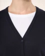 Pulls personnalisable KARIBAN Cardigan Supima® femme