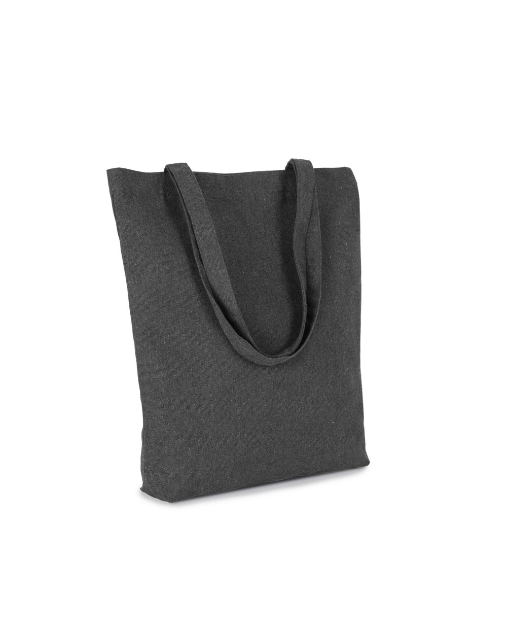 Tote bags KIMOOD Gerecycleerde katoenen shopper 'K-loop project' voor bedrukking &amp; borduring