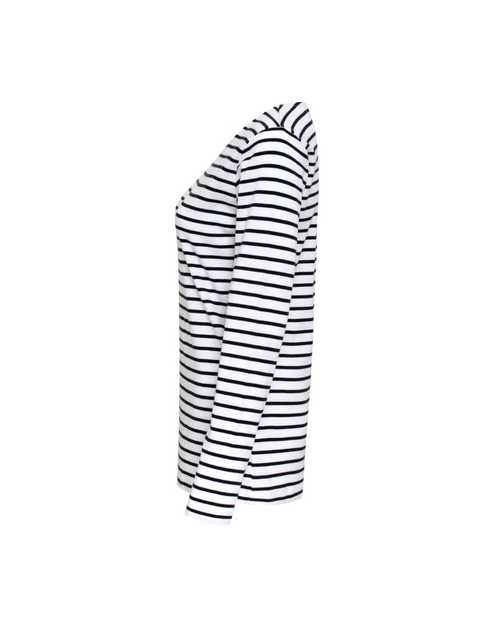 T-Shirts personnalisable ASQUITH & FOX Women´s Marinière Coastal Long Sleeve Tee