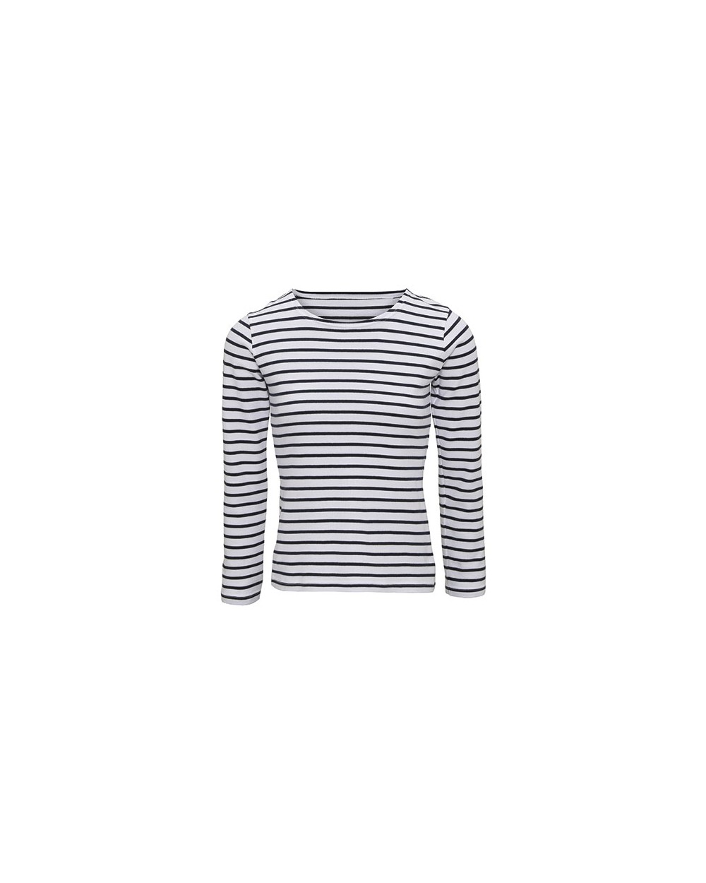 T-shirts ASQUITH & FOX Women´s Marinière Coastal Long Sleeve Tee voor bedrukking &amp; borduring