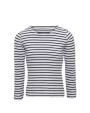 T-Shirts personnalisable ASQUITH & FOX Women´s Marinière Coastal Long Sleeve Tee
