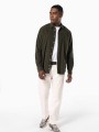 Chemises à personnaliser KARIBAN Chemise manches longues en velours homme 