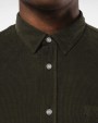 Chemises personnalisable KARIBAN Chemise manches longues en velours homme