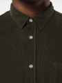 Chemises à personnaliser KARIBAN Chemise manches longues en velours homme 