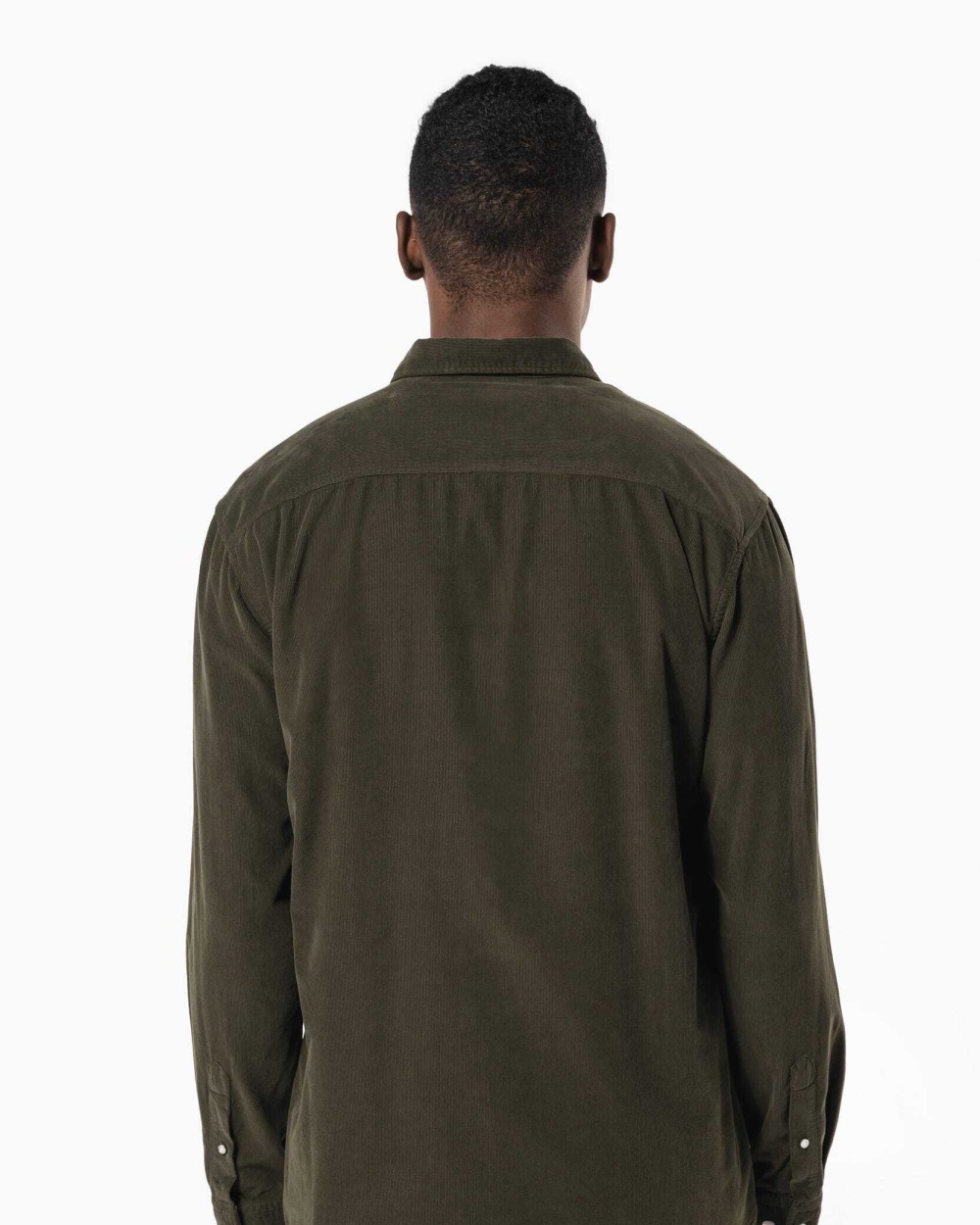 Chemises personnalisable KARIBAN Chemise manches longues en velours homme