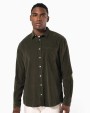 Chemises personnalisable KARIBAN Chemise manches longues en velours homme