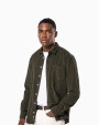 Chemises personnalisable KARIBAN Chemise manches longues en velours homme