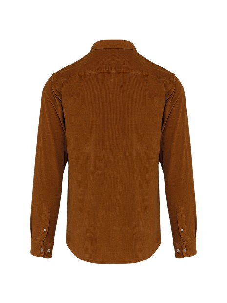 KARIBAN Chemise manches longues en velours homme /api/colors/44dca642-c706-4a83-bc3d-825f3ab70cbf personnalisable