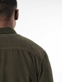 Chemises à personnaliser KARIBAN Chemise manches longues en velours homme 