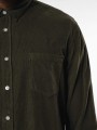Chemises à personnaliser KARIBAN Chemise manches longues en velours homme 