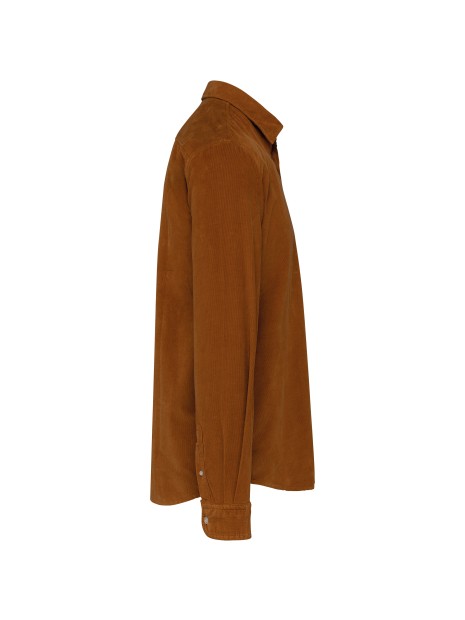 KARIBAN Chemise manches longues en velours homme /api/colors/44dca642-c706-4a83-bc3d-825f3ab70cbf personnalisable