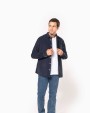 Chemises personnalisable KARIBAN Chemise manches longues en velours homme