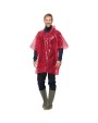 Vestes personnalisable 4DO Poncho pour la pluie avec porte-clés, balle de rangement Xina