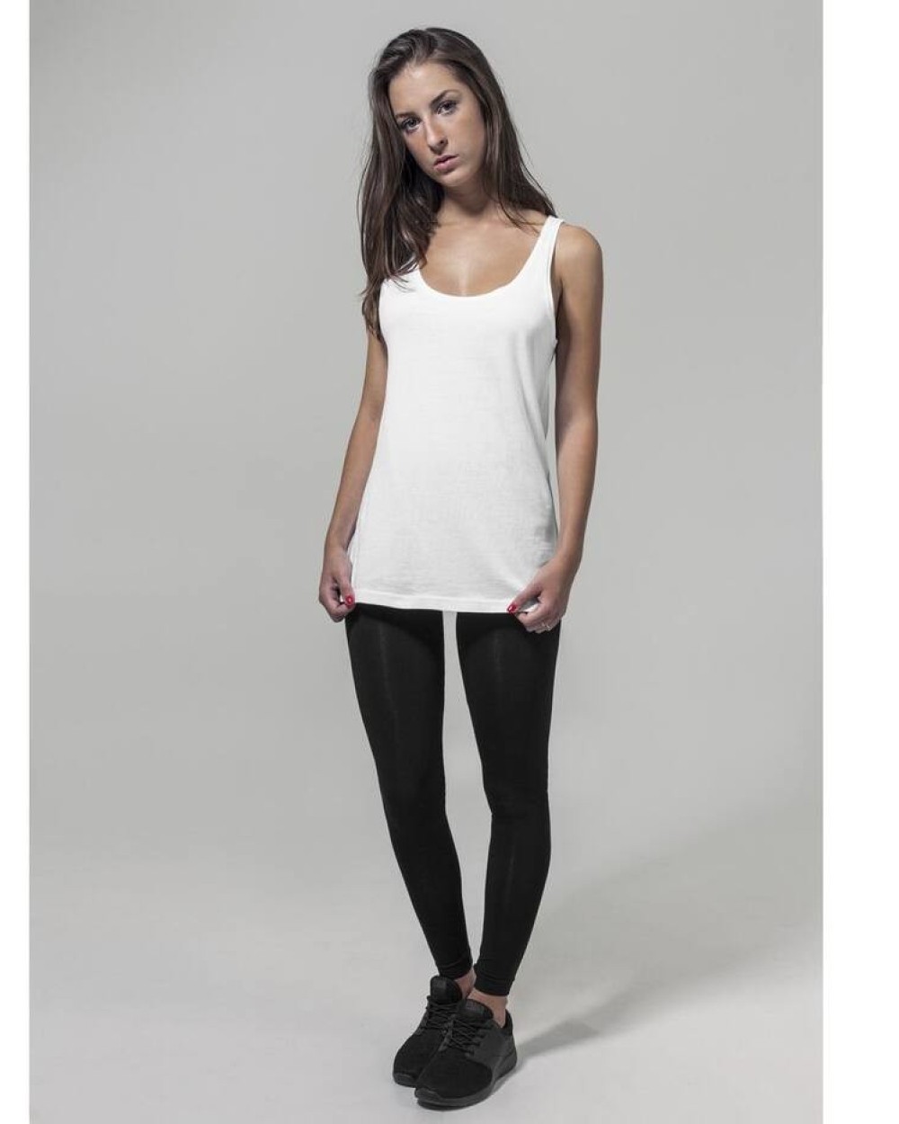 T-shirts BUILD YOUR BRAND Ladies` Tanktop voor bedrukking &amp; borduring