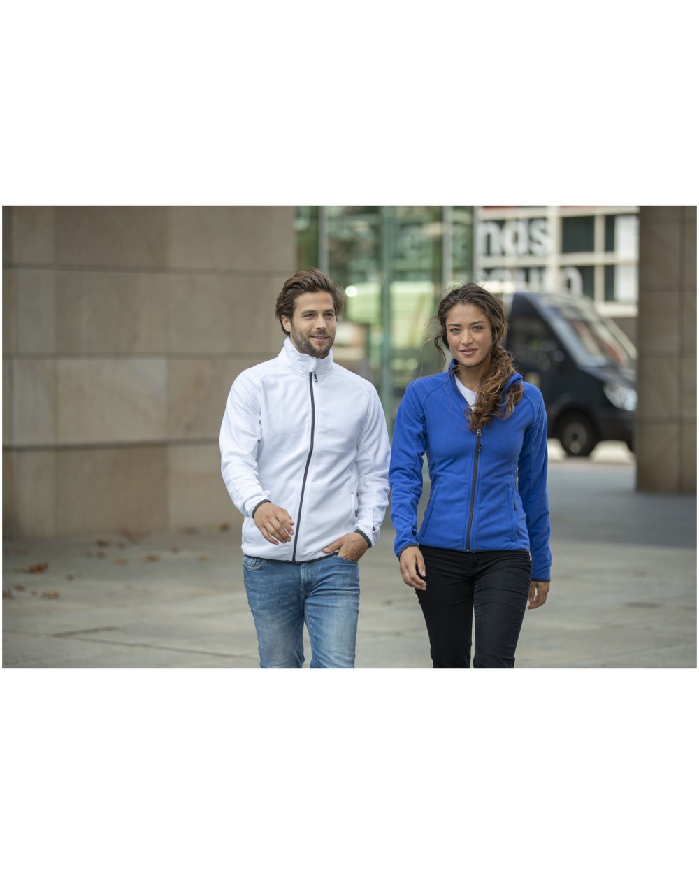 Laines polaires personnalisable ELEVATE Veste micro-polaire full zip homme Brossard
