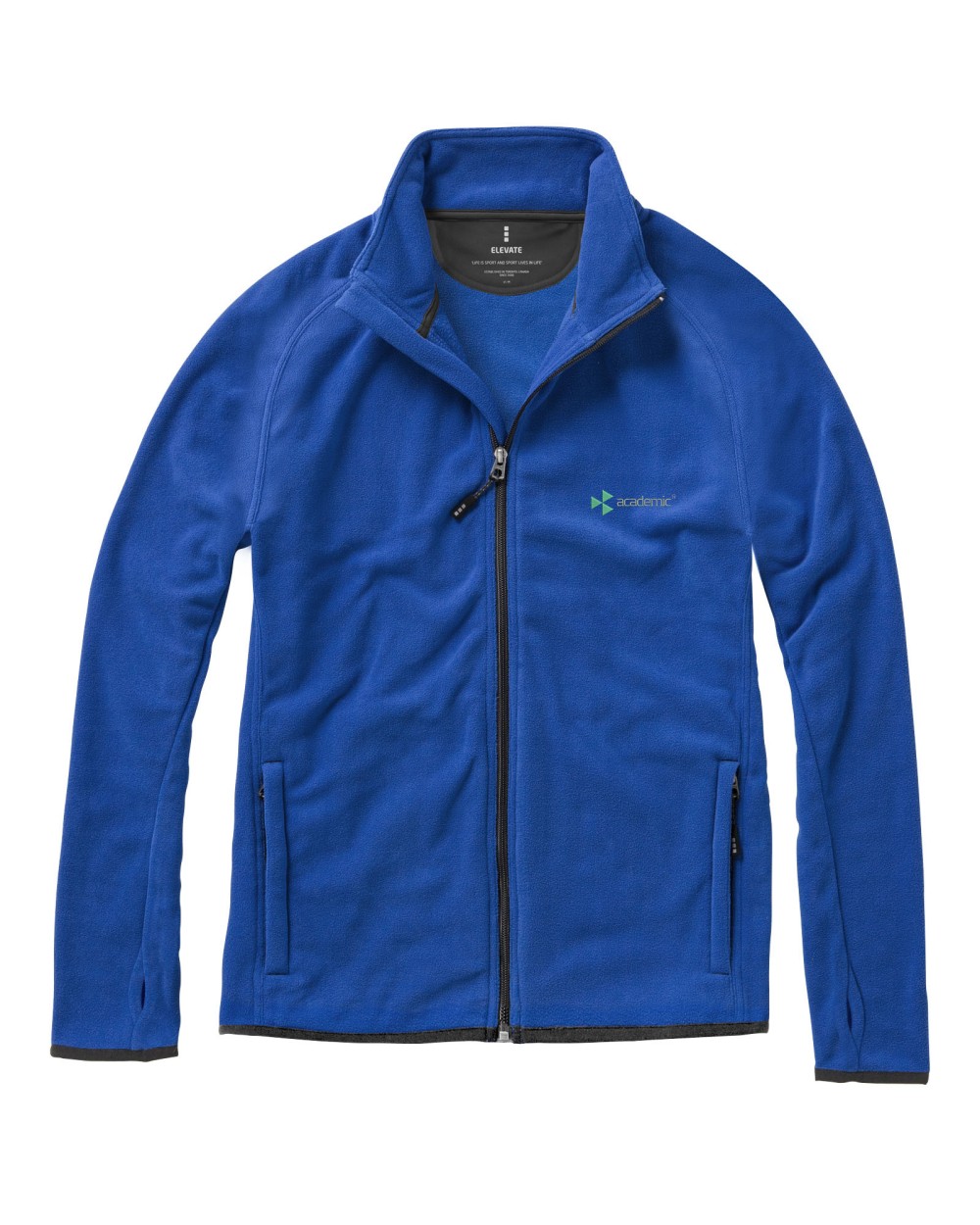 Laines polaires personnalisable ELEVATE Veste micro-polaire full zip homme Brossard
