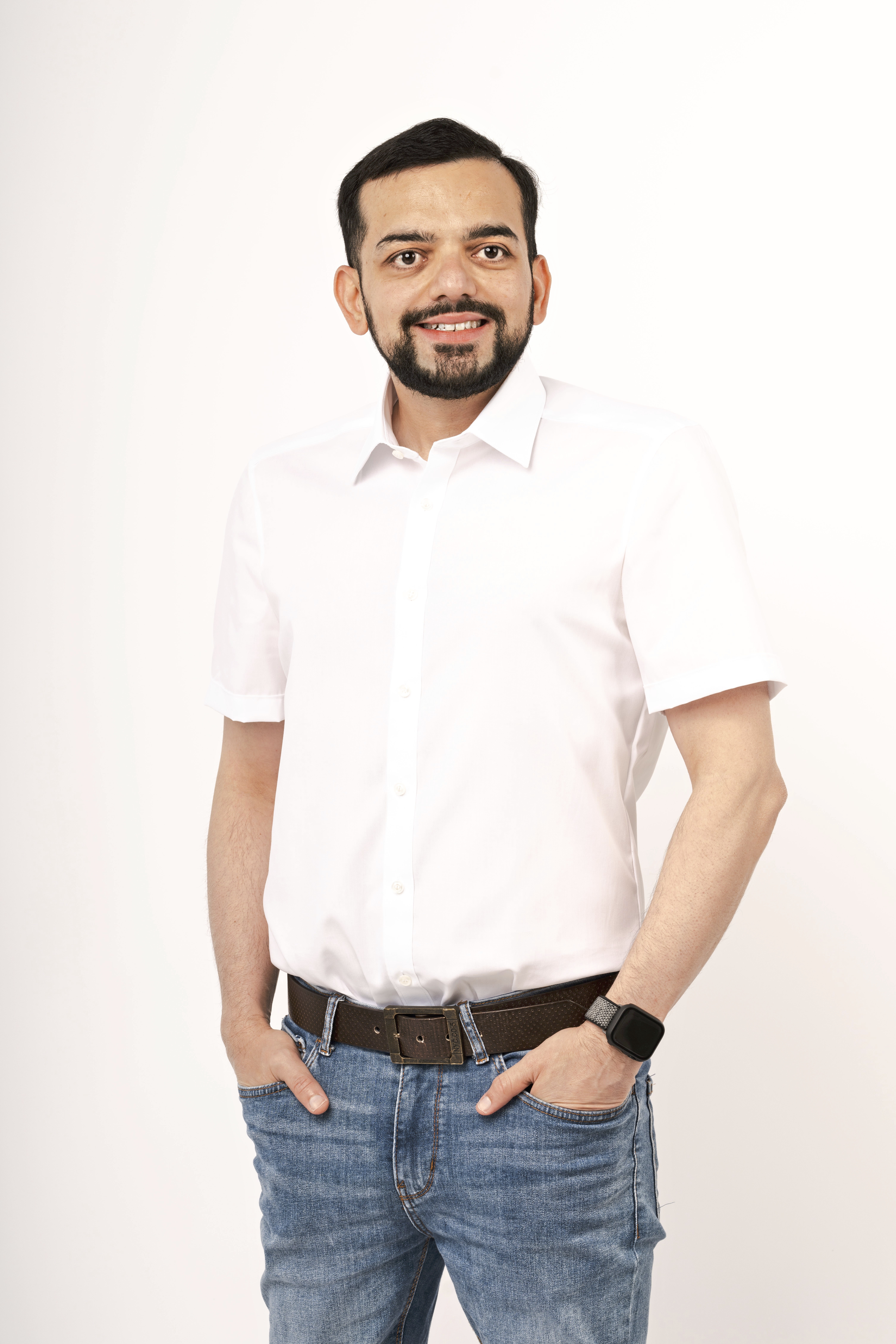 Chemises personnalisable MARVELIS Men´s Shirt Body Fit Short Sleeve