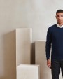 PREMIER Crew neck cotton-rich knitted sweater Sweatshirts personalisierbar