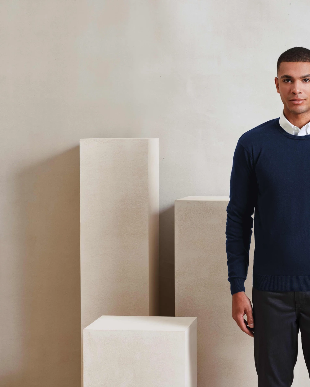 Sweaters & hoodies PREMIER Crew neck cotton-rich knitted sweater voor bedrukking &amp; borduring