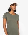 T-shirts NATIVE SPIRIT Modal dames t-shirt voor bedrukking &amp; borduring