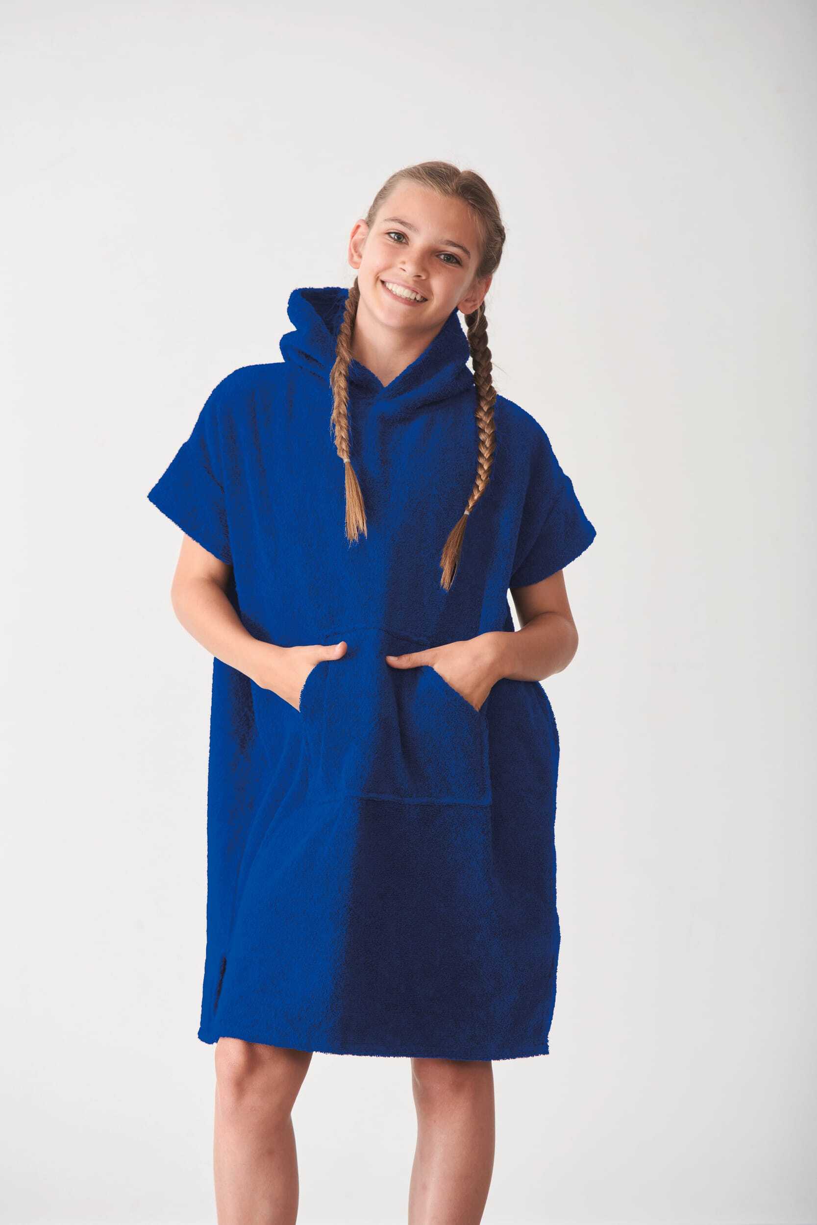 Benodigdheden TOWEL-CITY Badstof kinderponcho voor bedrukking &amp; borduring