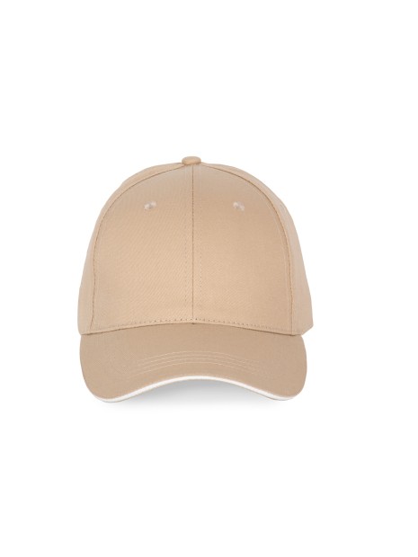 K-UP Casquette avec sandwich contrasté - 6 panneaux /api/colors/6bb7e579-d0cc-43d7-bcac-e05017ea670b personnalisable