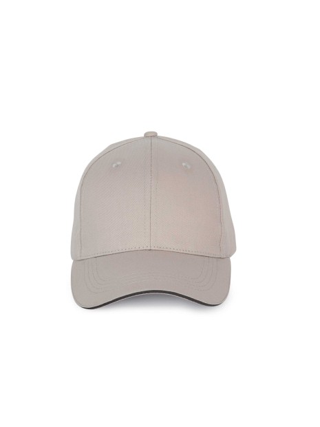 K-UP Casquette avec sandwich contrasté - 6 panneaux  personnalisable