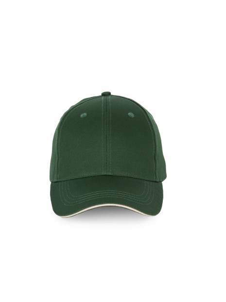 K-UP Casquette avec sandwich contrasté - 6 panneaux /api/colors/debf5a20-ee24-473b-8cad-f0bdbe5aa54e personnalisable