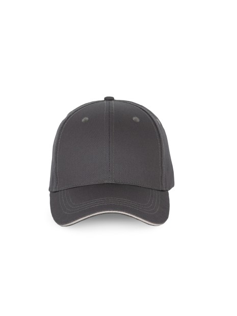 K-UP Casquette avec sandwich contrasté - 6 panneaux /api/colors/9619b606-b449-43a8-b2e3-f4a45ee0aa5b personnalisable