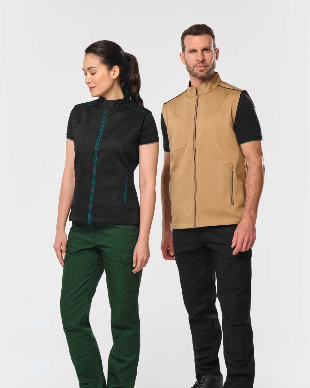 Jassen WK. DESIGNED TO WORK Gilet Day To Day voor bedrukking &amp; borduring