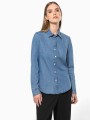 Chemises à personnaliser KARIBAN Chemise denim femme 